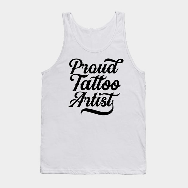 Inked Tattoos Tattoo Ink Artist Tank Top by dr3shirts